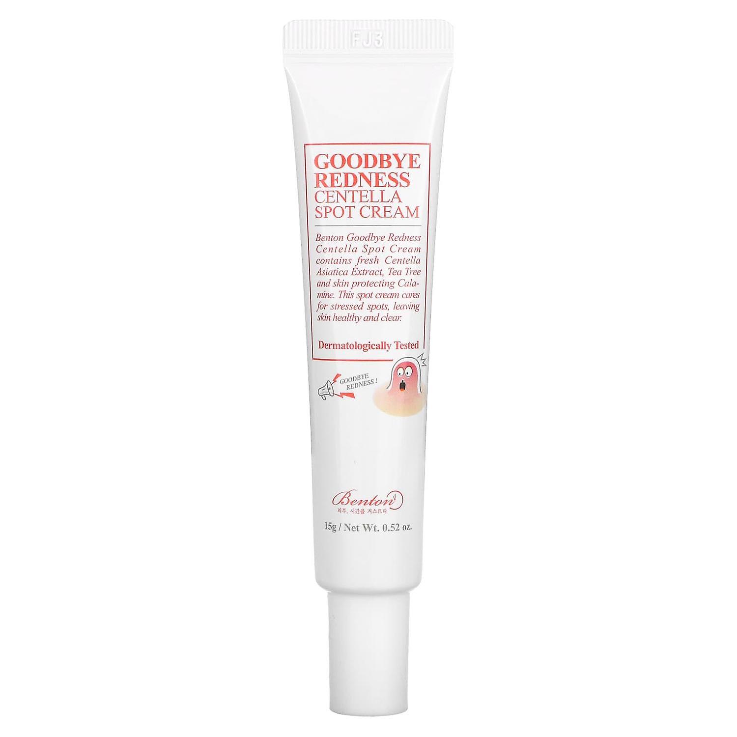 Benton, Goodbye Redness Centella Spot Cream, 0.52 oz (15 g)