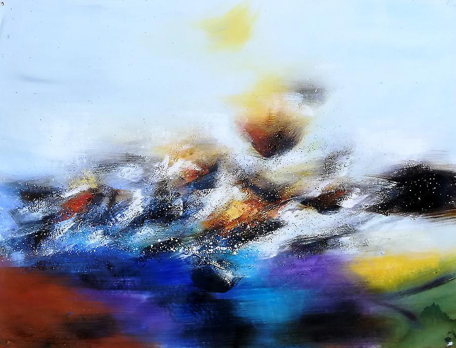 90x120 cm pittura ad olio su tela