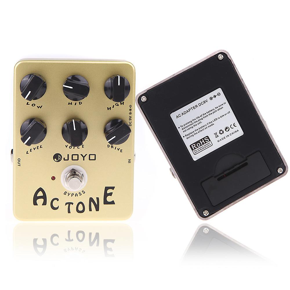 Joyo Jf-13 Effect Pedal Guitar Electric Acoustic Compressor Pedal Classic Class A Amp Amplifier Sounds From The Vox Ac30
