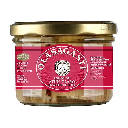 Tuna loins in crystal olive oil 190 g