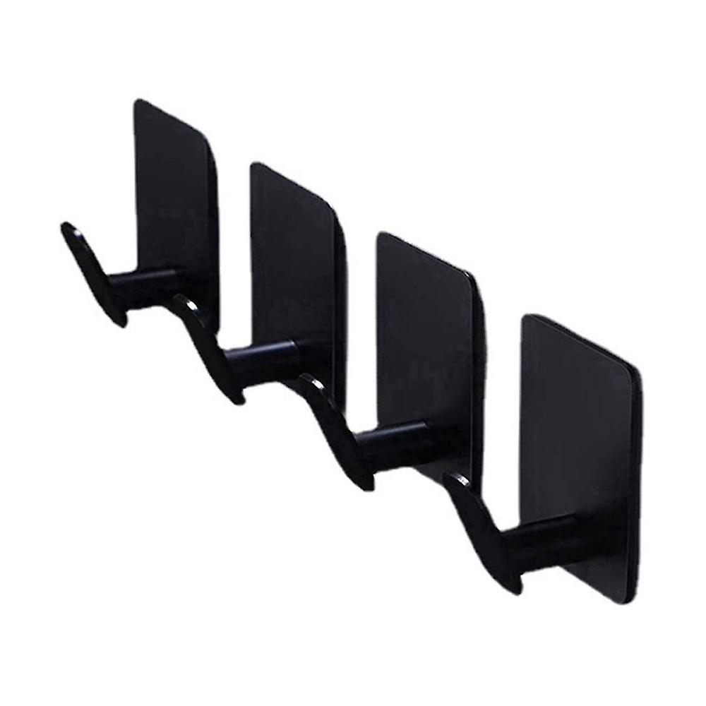 4 Pack Adhesive Hooks Towel Coat Hooks Wall Hooks Stick On Bathroom Or Kitchen