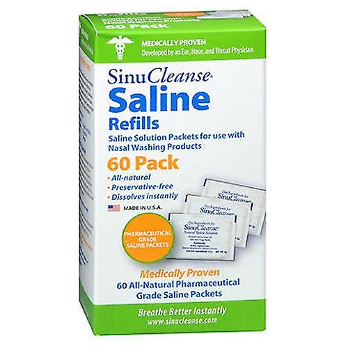 Sinucleanse  Saline Refills, 60 each (Pack of 1)