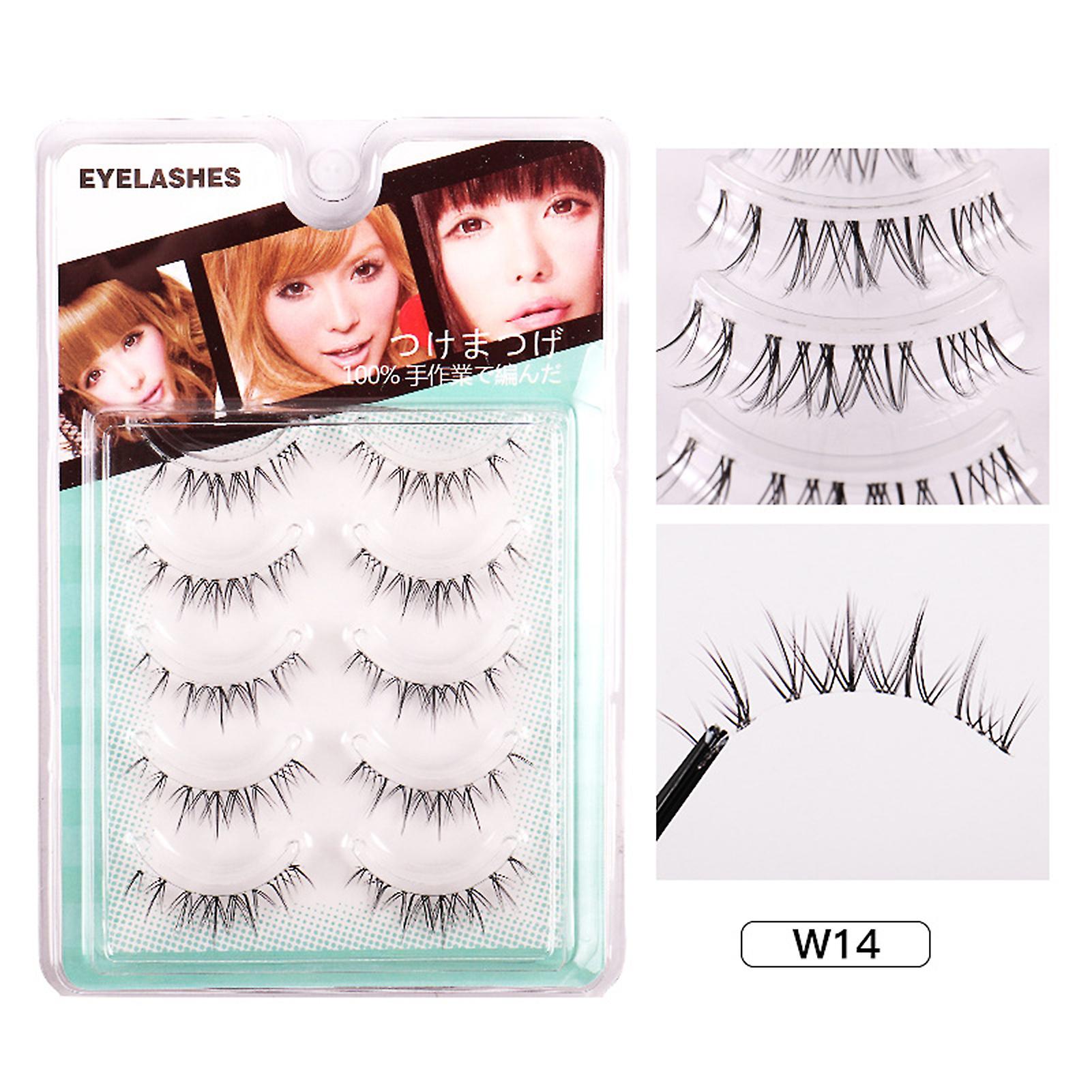 Simulation False Eyelashes Multilayered Bushy Curling Up Lashes