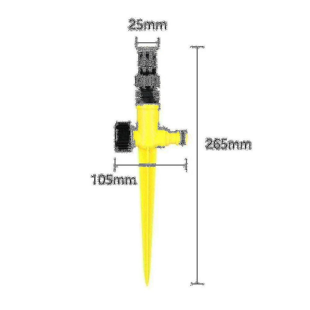 360 Rotating Automatic Irrigation System Garden Lawn Watering Sprinkler