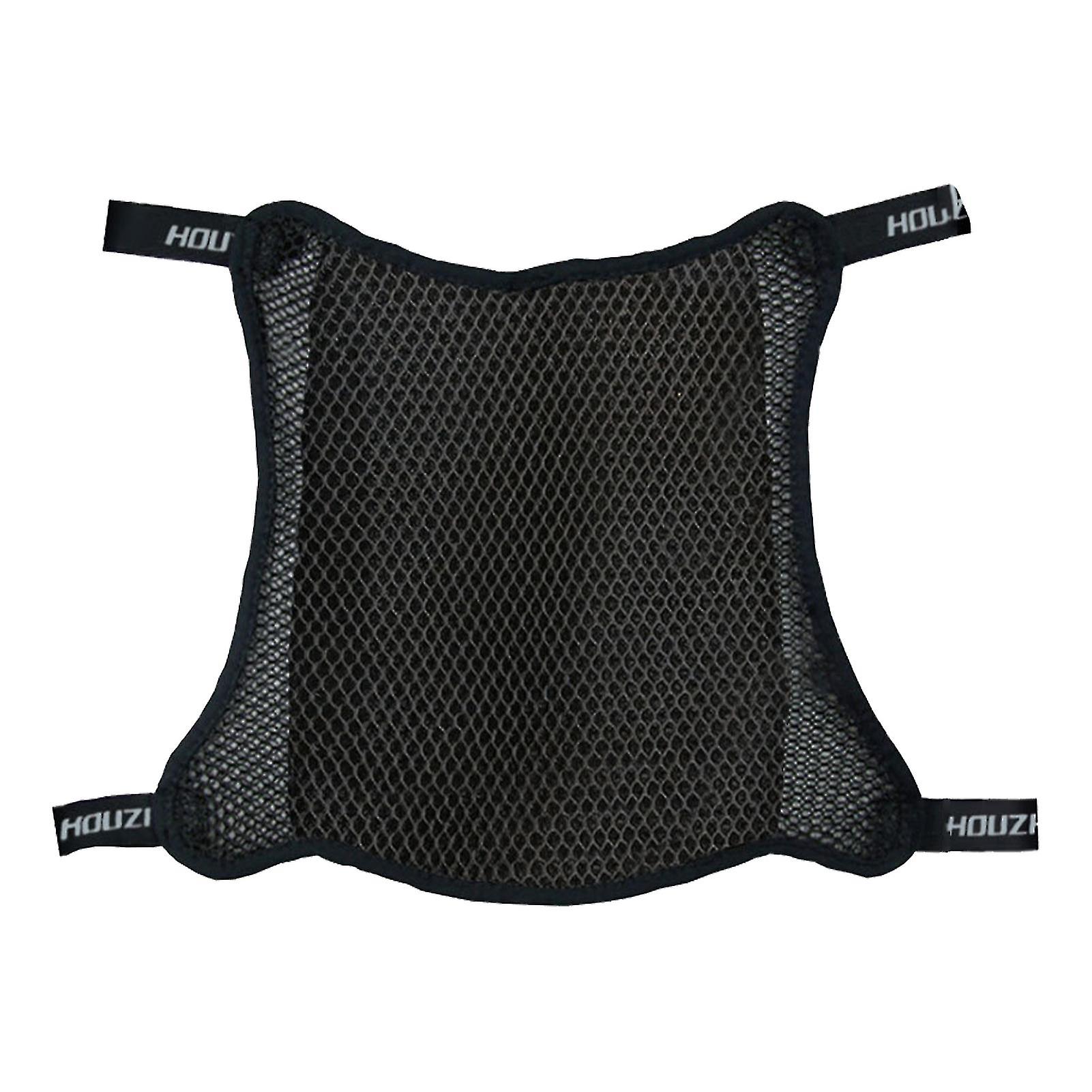 כרית מושב אופנוע 3d Mesh אוניברסלי שחור נגד החלקה מושב אופנוע כרית מושב לאופנוע