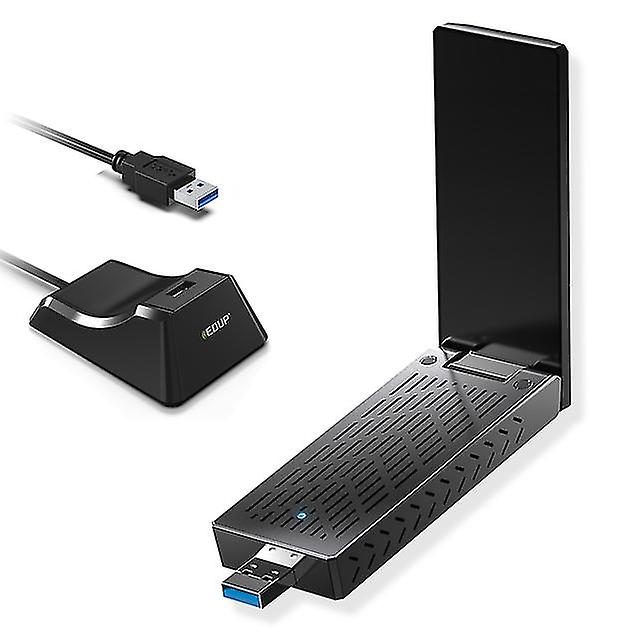 1900 Mbit / s Wifi-Adapter Usb3.0 Dualband-USB-Netzwerkkarte 2,4 GHz 5,8 GHz Kühlung Wifi-Empfänger unterstützt Soft AP Windows 10 11