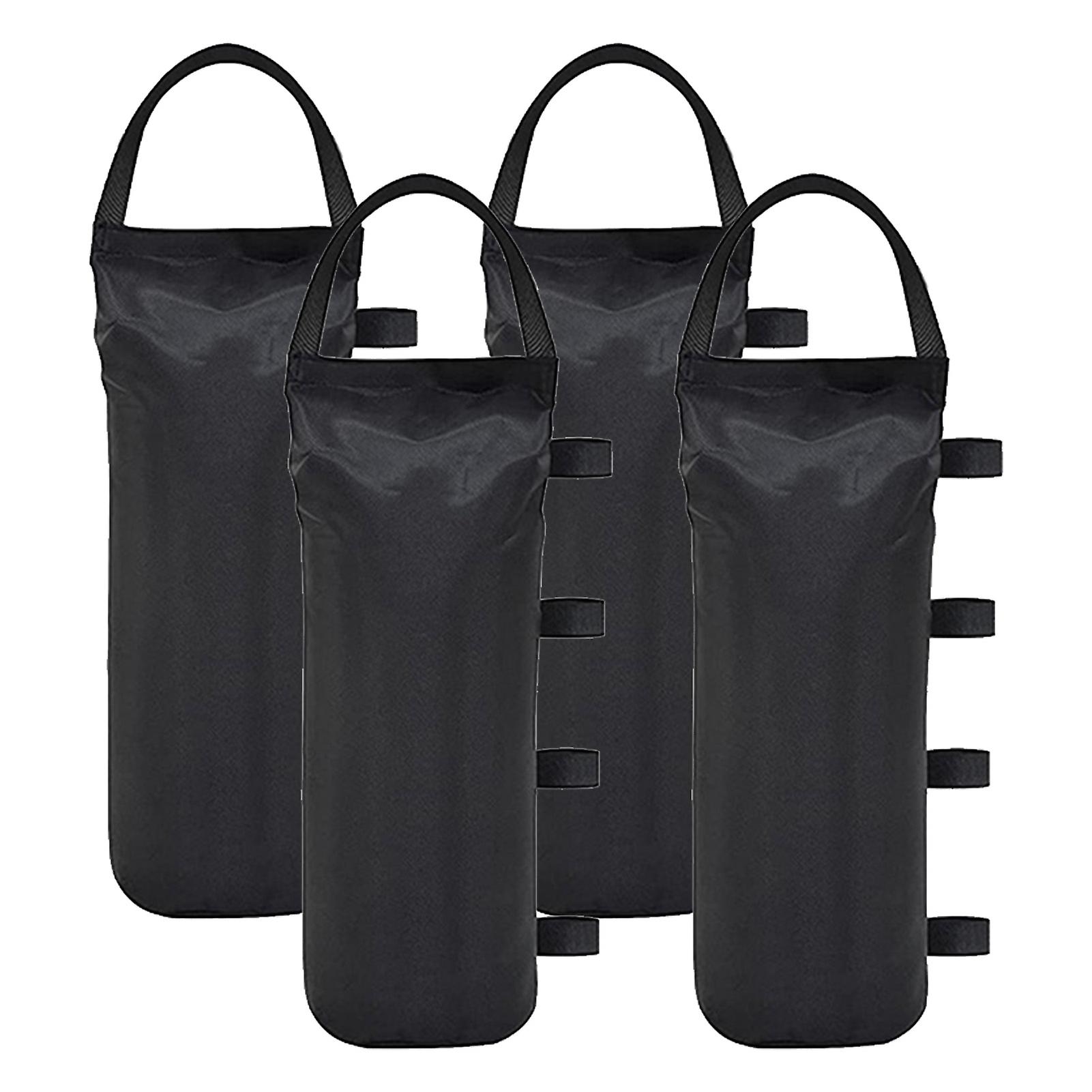 4 Packs Canopy Tent Fixing Weight Bags Easy Operation Prevent Falling Bag For Outdoor Camping Hiking Use