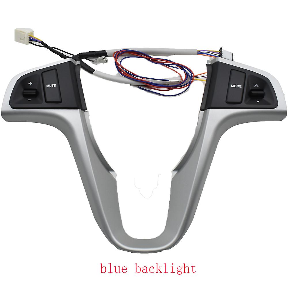 Steering Wheel Audio Switch Control Buttons For Hyundai Verna Solaris Button Switch Volume Phone Back Light Controller