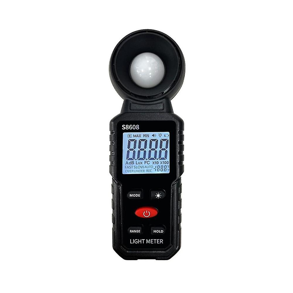 Digital Illuminance Light Meter Tester 200,000lux Meter Luxmeter Lighting Intensity Brightness Meas