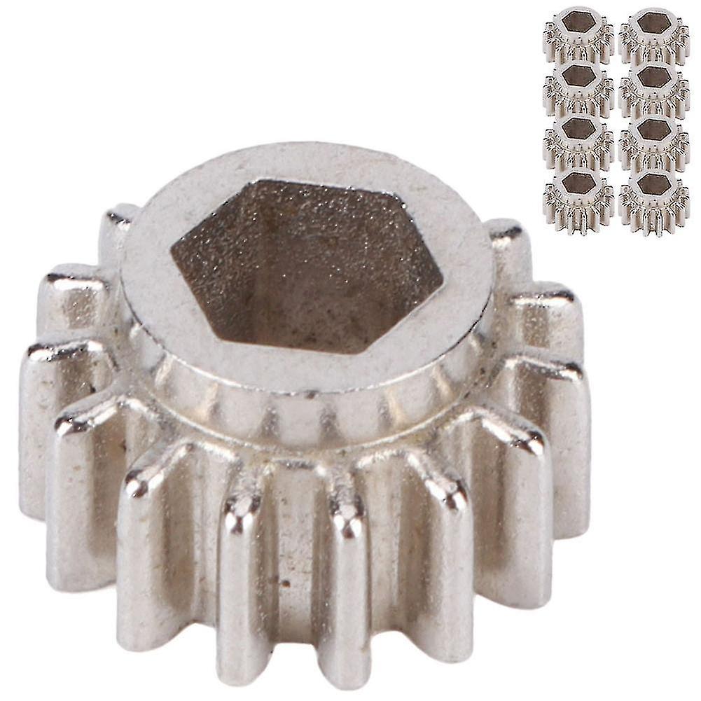 OpenGear Universal Locking Hexagonal Gear Guitar Tuning Pegs Mounting Pins Musical Instrument Tool (Silver, 12pcs)