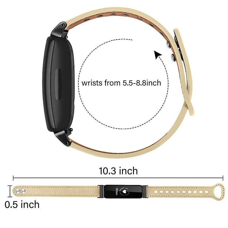 Compatibile per Fitbit Inspire/Inspire HR/Inspire 2 Bands, cinturino da donna in resina, regolabile, accessori per cinturino leggero, B Style- for Inspire 2