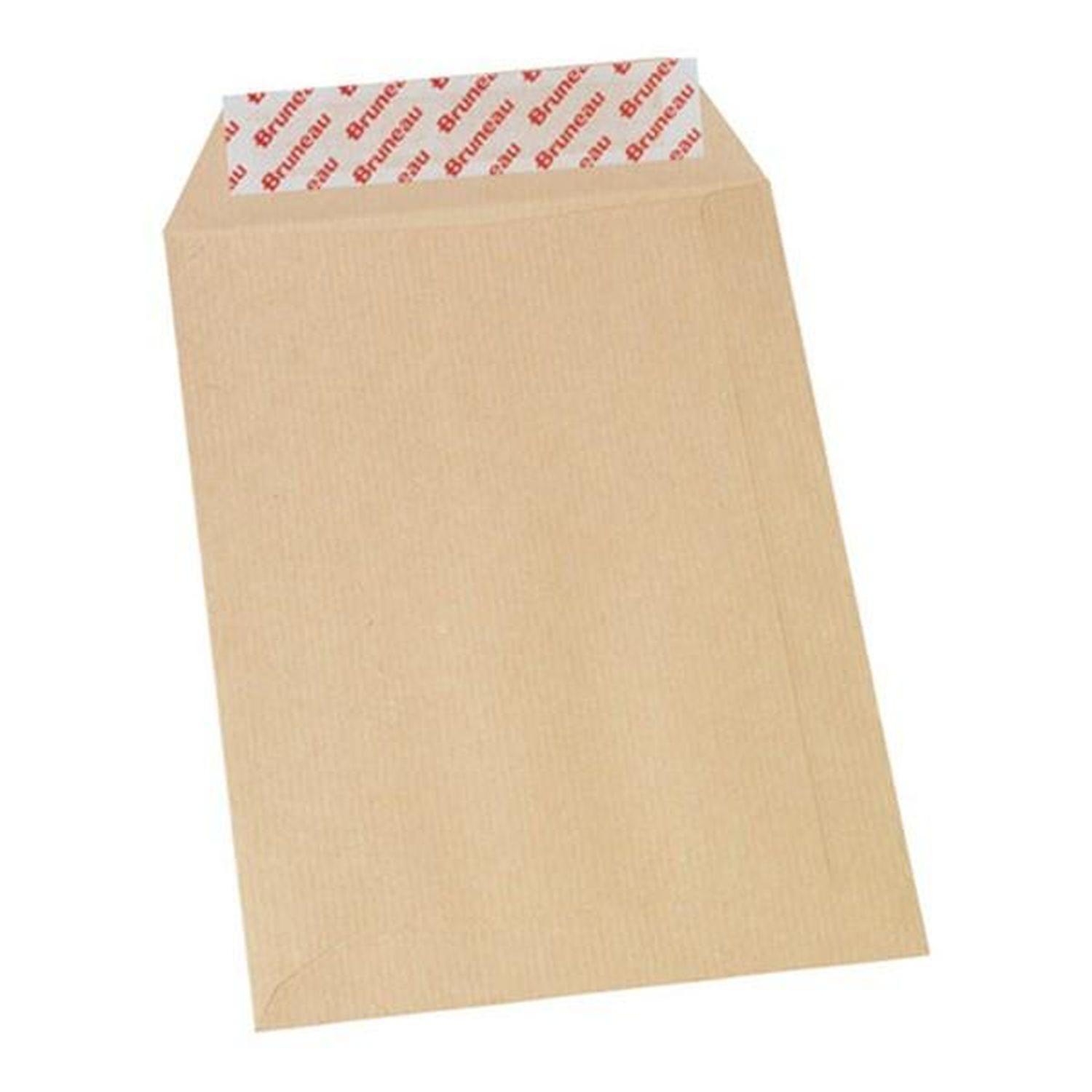 50 kraft paper envelopes 90 g - 16.2 x 22.9 cm