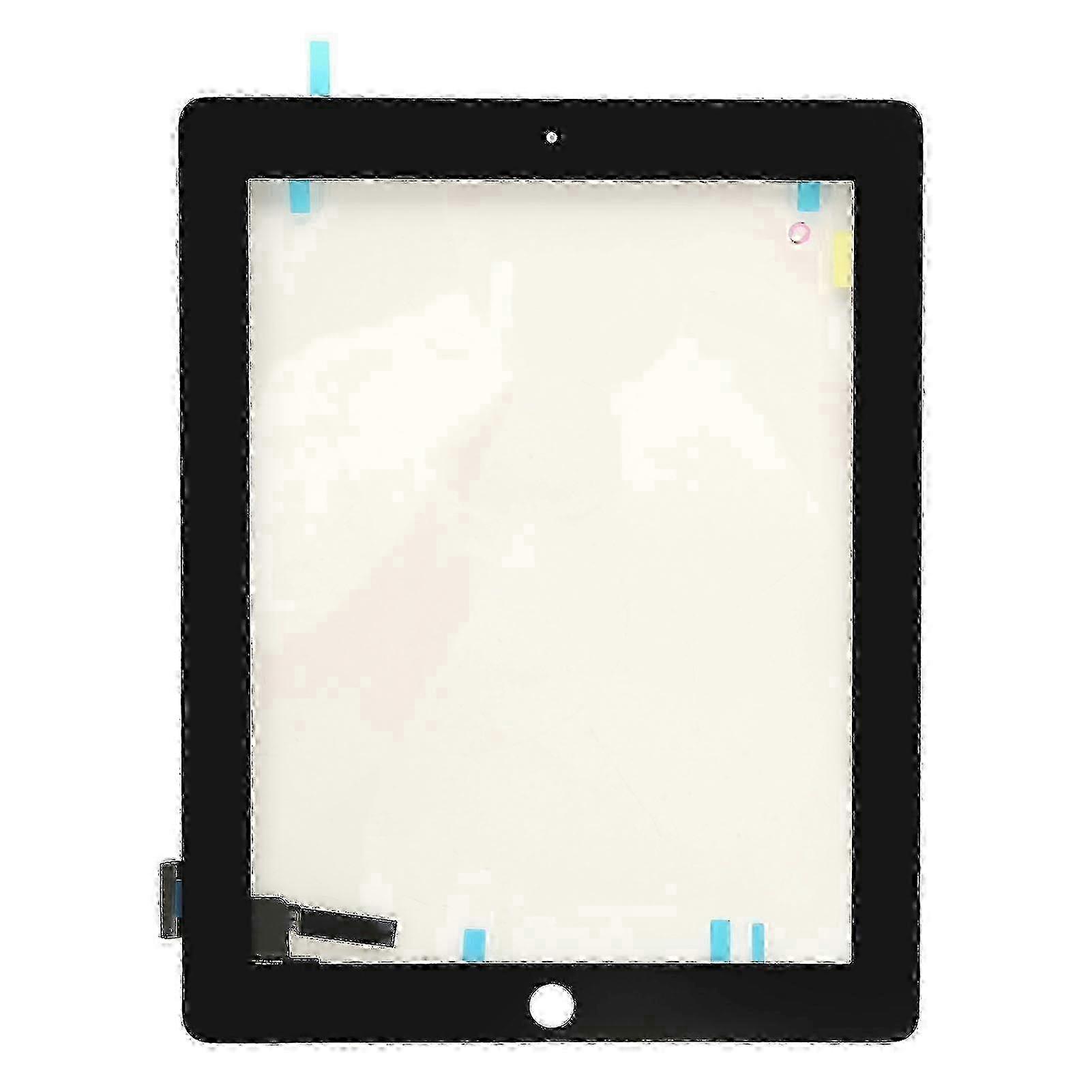 Tablet Digitizer Screen Tempered Glass Replacement Tablet Touch Screen with Pre Installed Adhesive for IOS 2
