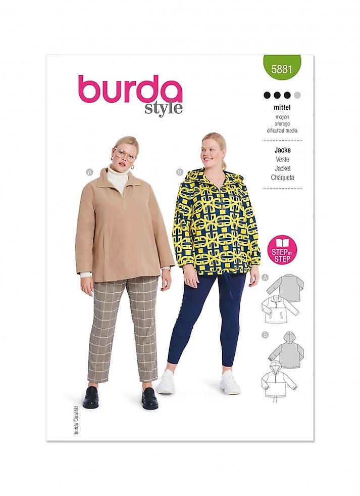 Burda Paper Sewing Pattern 5881