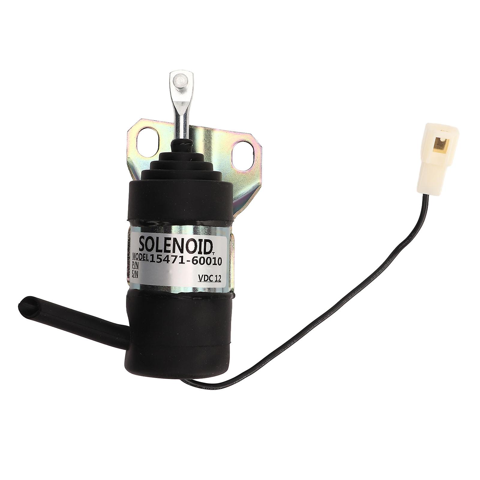 Fuel Shutoff Sole 129953 77811 Replacement for KUBOTA KJ S150V USA B1250HSD Models