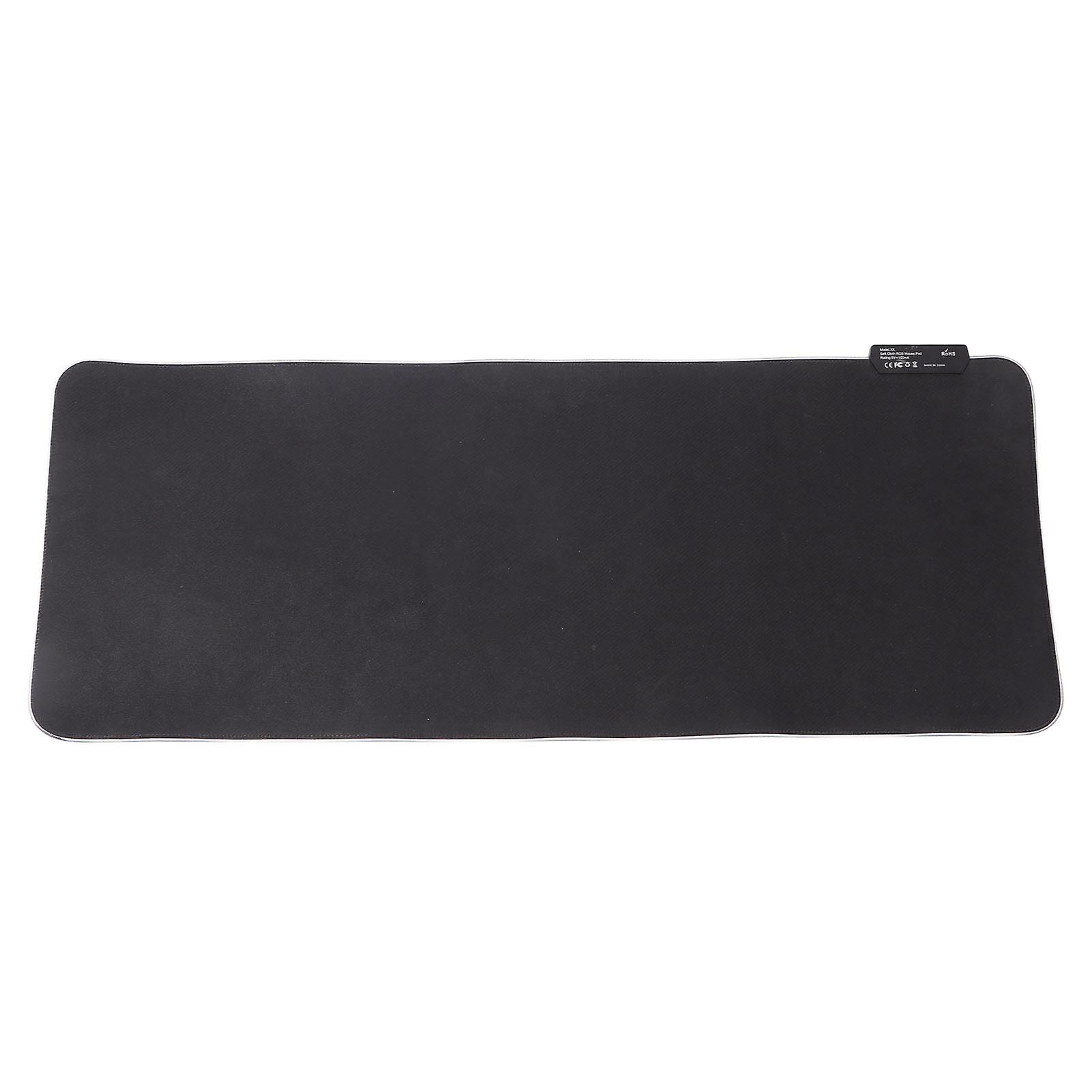 RGB Gaming Mouse Pad Large Size Thickening Prevent Slip LED Mouse Pad Computer Keyboard Mat 