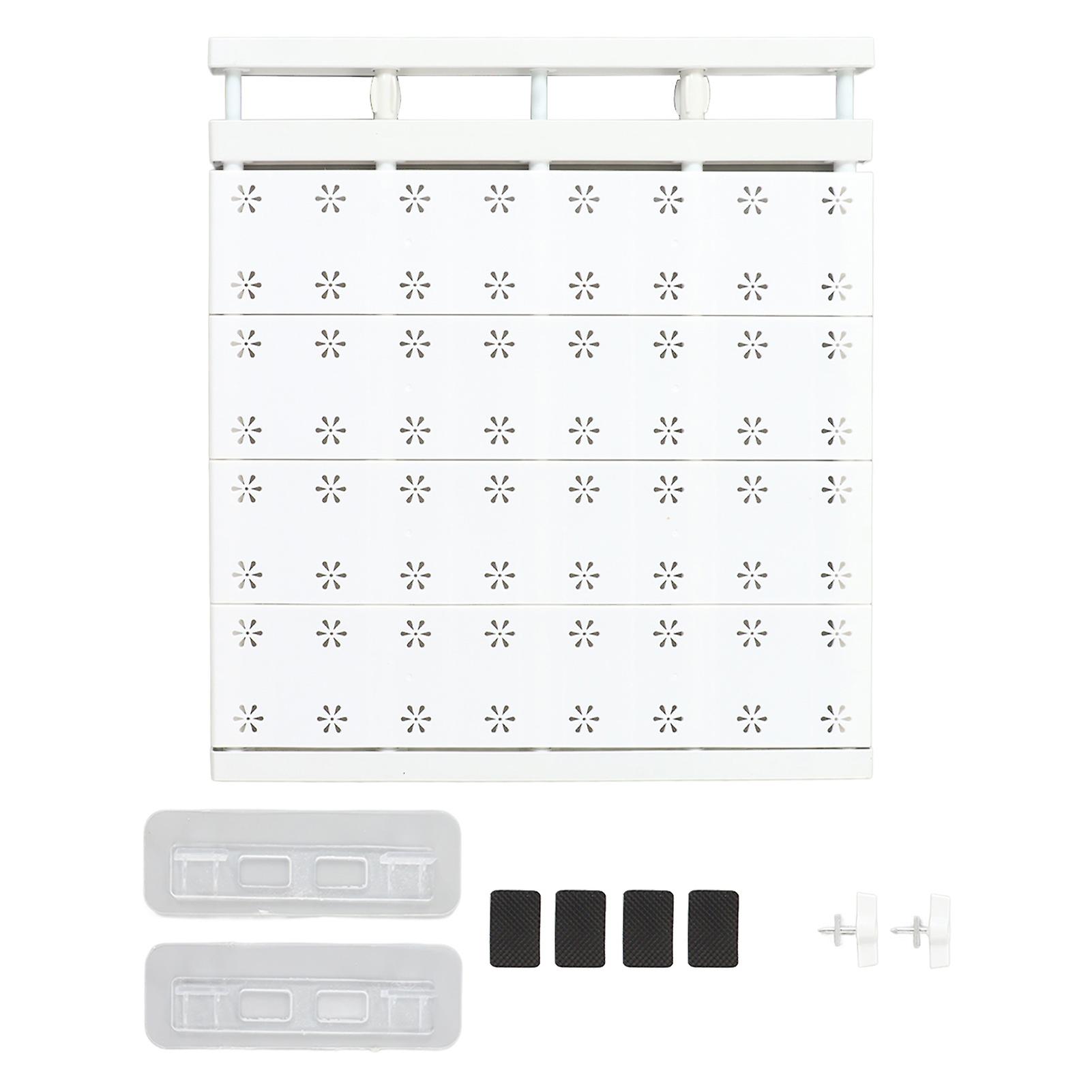 Expandable Closet Shelf, Space Saving, Punch-Free, Strong Load-Bearing Capacity, Clothes Dividers for Home, 48-80cm/18.9-31.5in