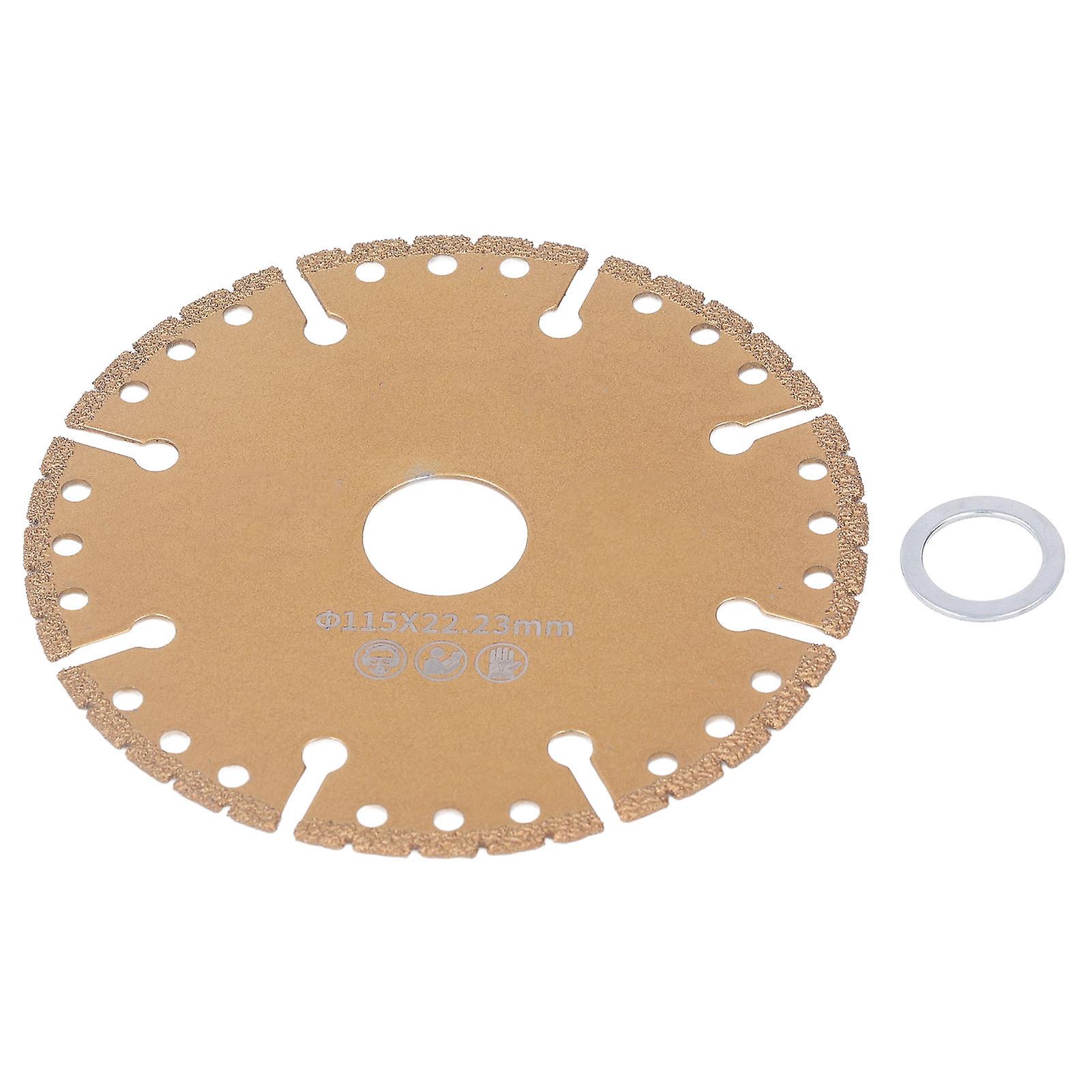 Risegun Diamond Disc Diamond Saw Blade 115mm x 22.2m for Stone Masonry CuttingSegmented Circular Disc