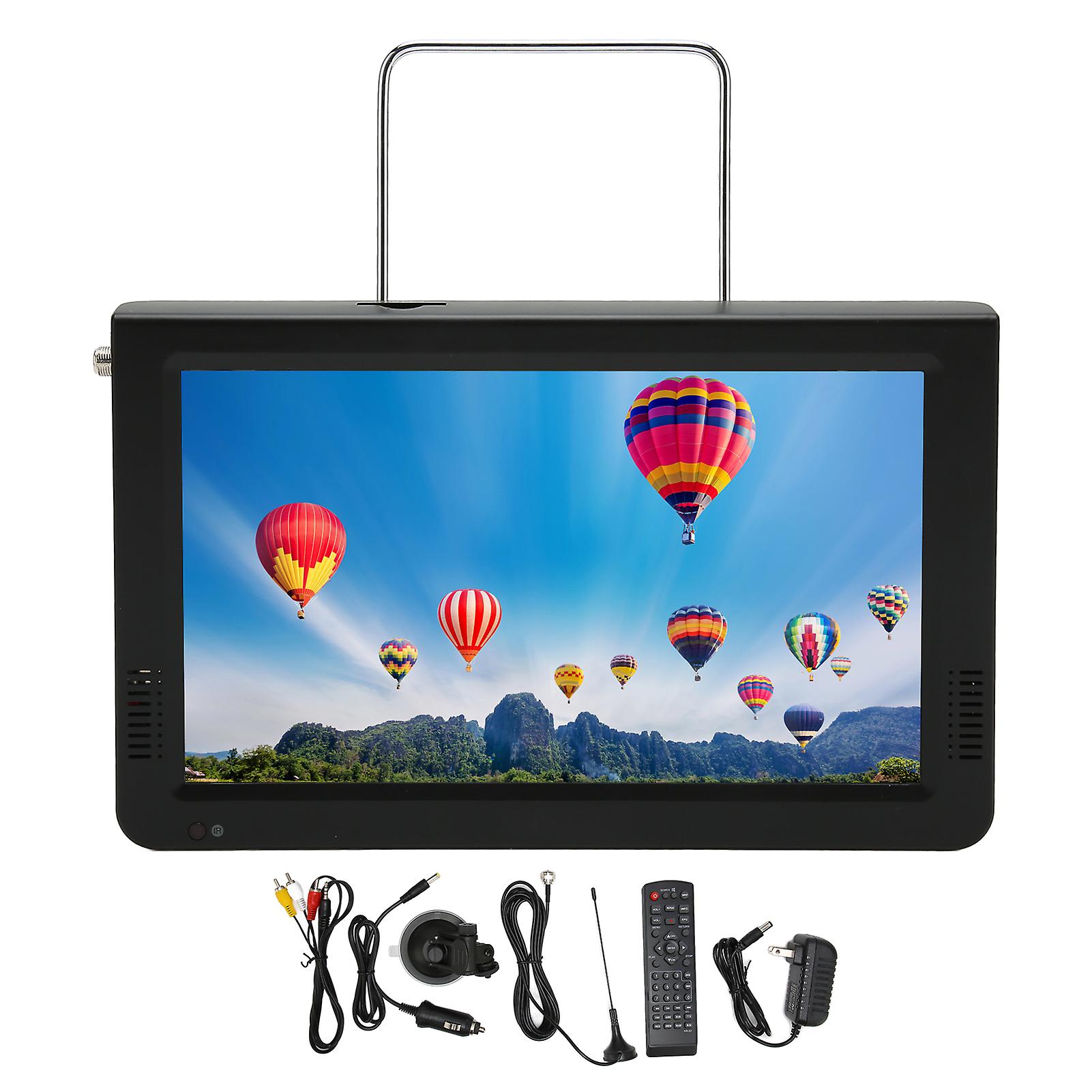 Portable 10" ATSC Digital TV with Rechargeable Battery for Car and Outdoor Use