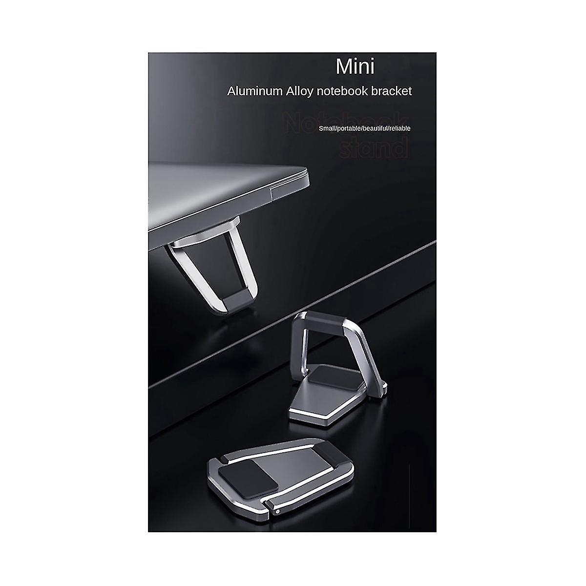 Laptop Stand,metal, Portable, Foldable, Compact, Heat Dissipation, Flat Storage, Elevated Base(silv