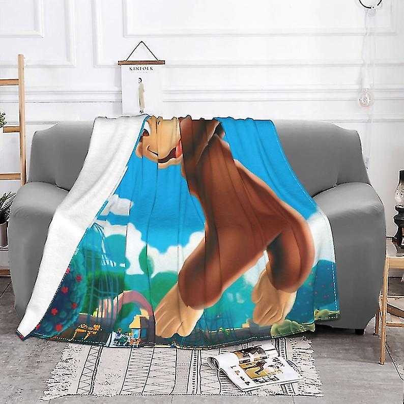 Custom Name Blanket Curious George Monkey Tapestry Personalized Blankets Birthday Gift Customized Diy