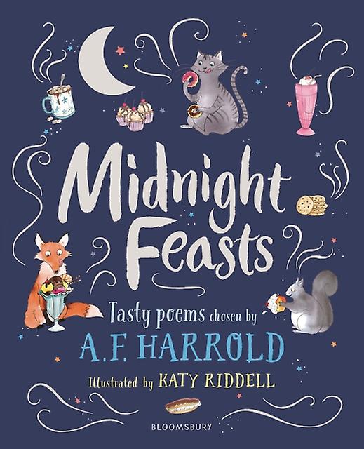 Midnight Feasts Tasty Poems Chosen By A.f. Harrold Paperback Book