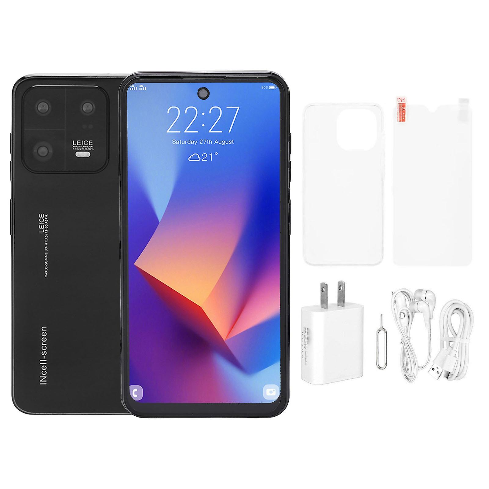 M13 Pro 6.3" Android 12 Smartphone, 7000mAh Battery, 24MP Camera, WiFi, GPS Enabled