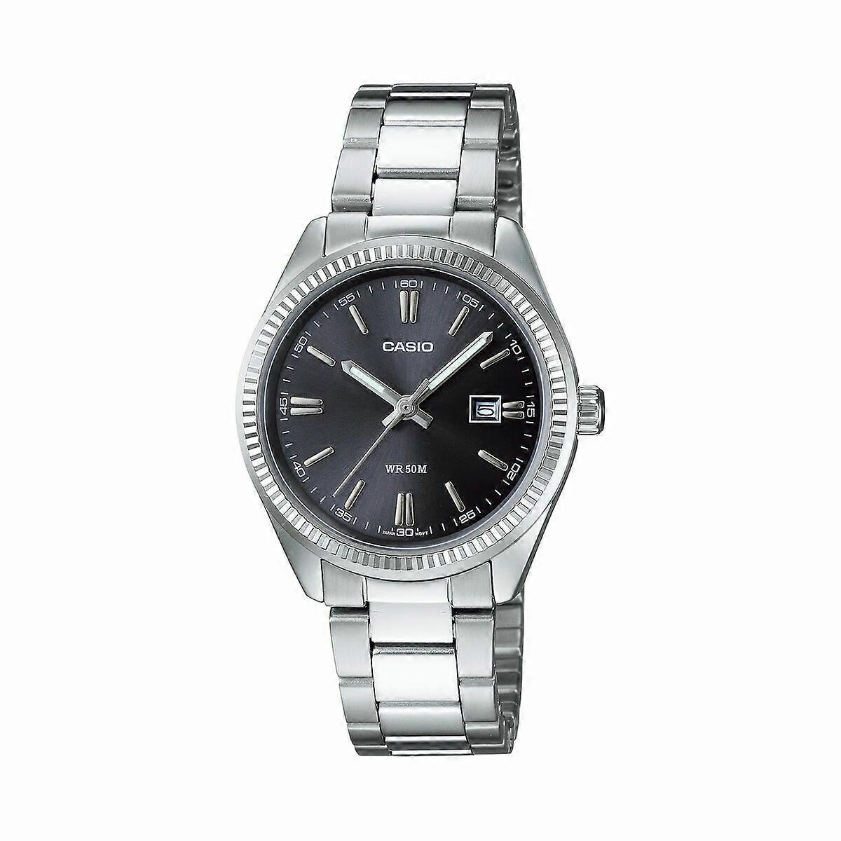 Unisex Watch Casio LTP-1302PD-1A1VEG Silver Tone (Ø 30 mm)