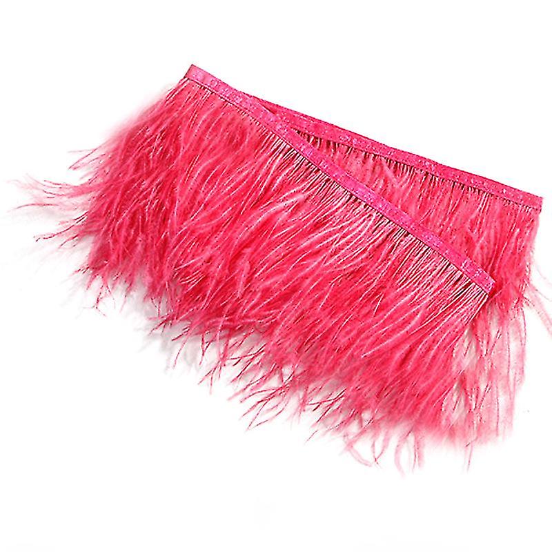1pcs Ostrich Feather Trim
