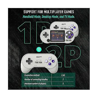 Sf2000 Handheld Game Console+handle Built-in 6000 Games Classic Mini 3 Inch Consoles Support Av Out