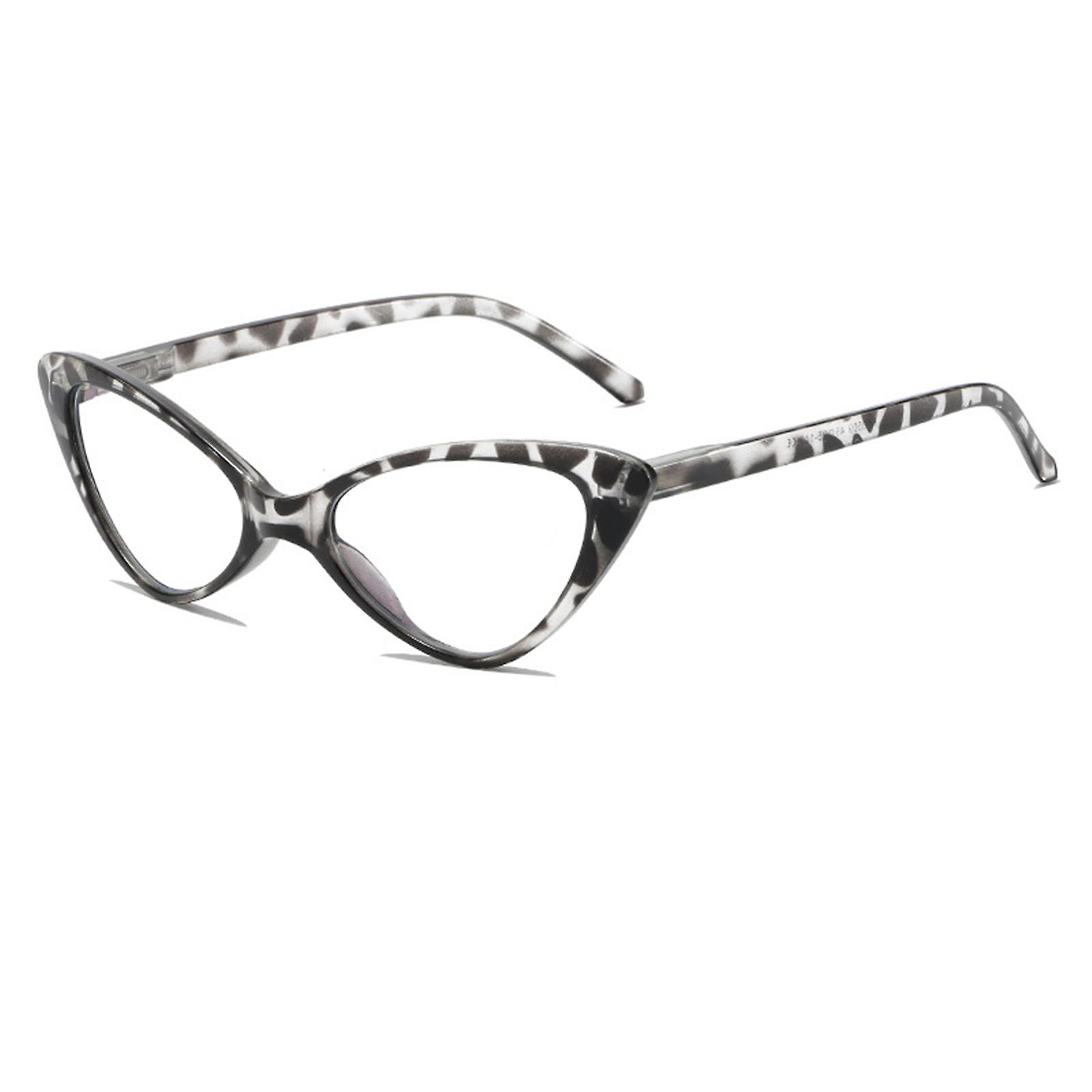 משקפי מסגרת שחורה עין חתול משולש ראייה בחדות גבוהה צבע ברור לחבר שכן משפחה