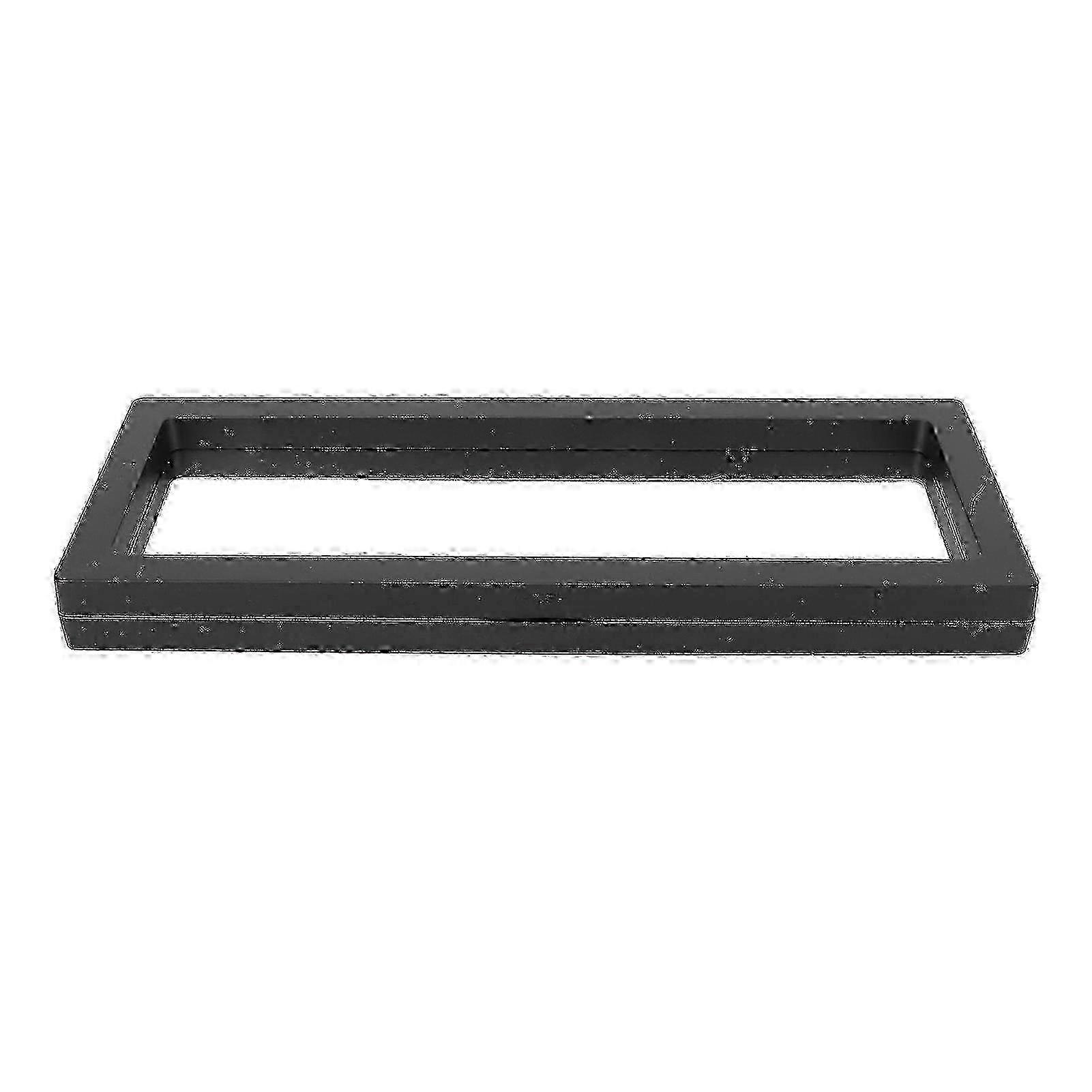 Zwevende vitrine stofdicht oxidatieweerstand sieraden display standhouder ophanging frame