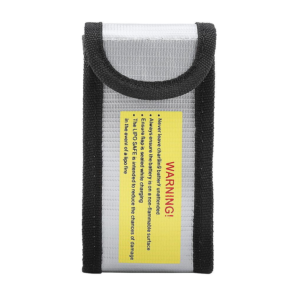 Fireproof High Temperature Resistant Battery Protective Cover Bag for Lithium-Ion Batteries, 18650, 21700, Multiple Sizes