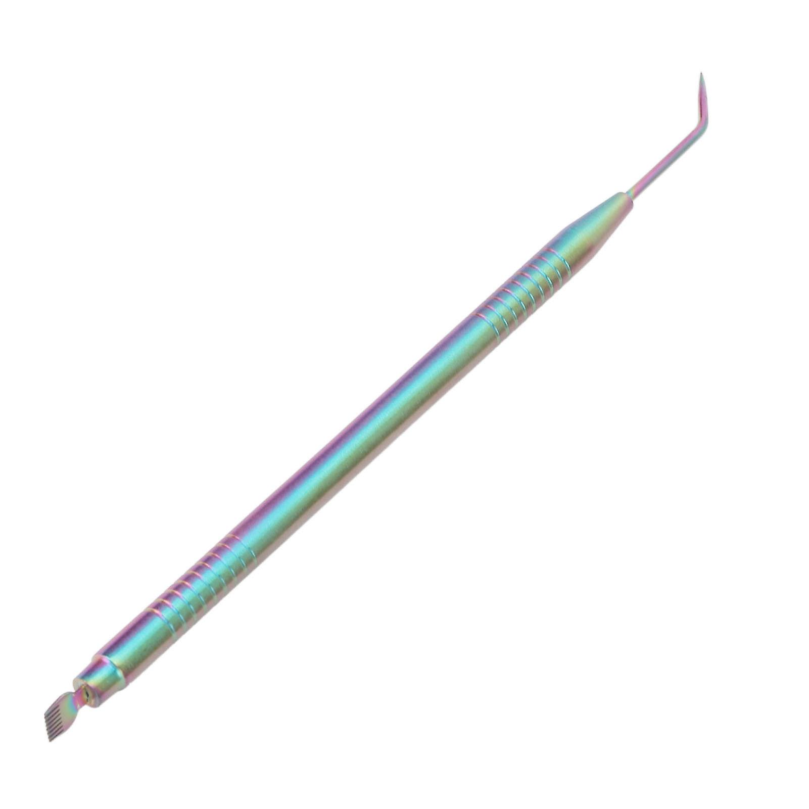 Eyebrow Eyelash Lifting Tool Stainless Steel Separator Eyelash Lift Tool for Perming Combing Eyelash Colorful