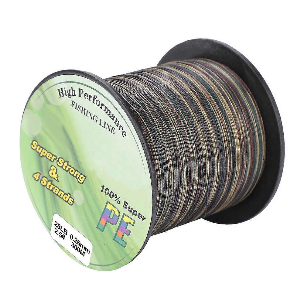 Fiske 4 Tråder 300m PE Flettet Saltvann Fiskesnøre Vev Kite Wire (2.5)