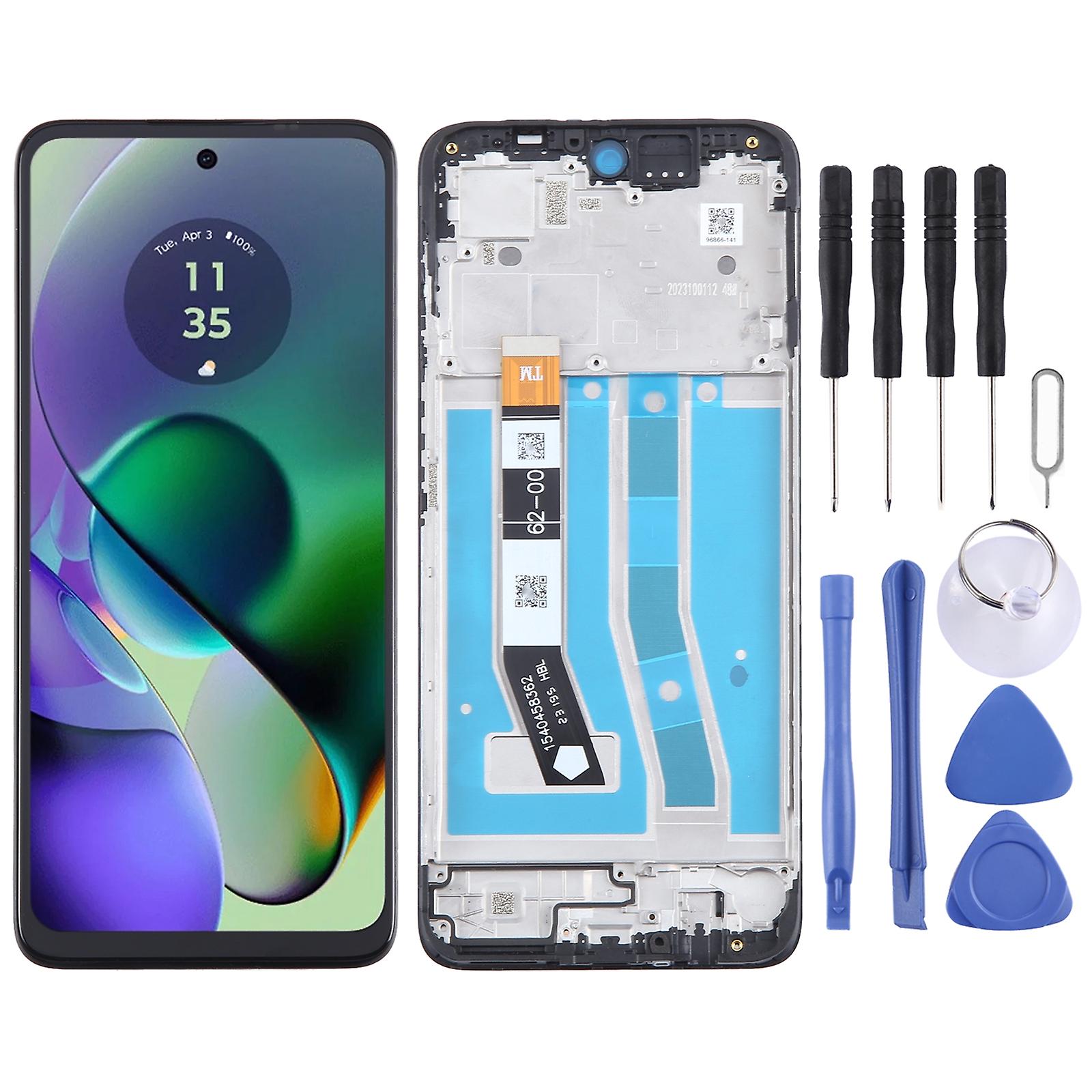 LCD Screen with Frame For Motorola Moto G54