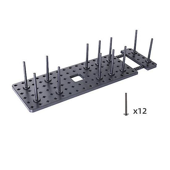 1 Set Adjustable Black Useful Multi-purpose Telescopic Dish Plate Drying Rack Plate Drying Shelf