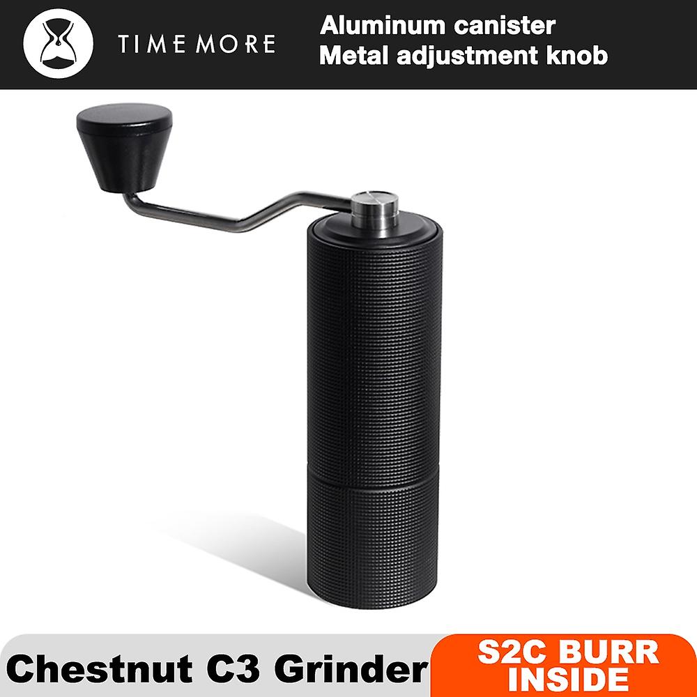 Chestnut C3 Manual Coffee Grinder S2C Burr Inside High Quality Portable Hand Grinder With Double Bea