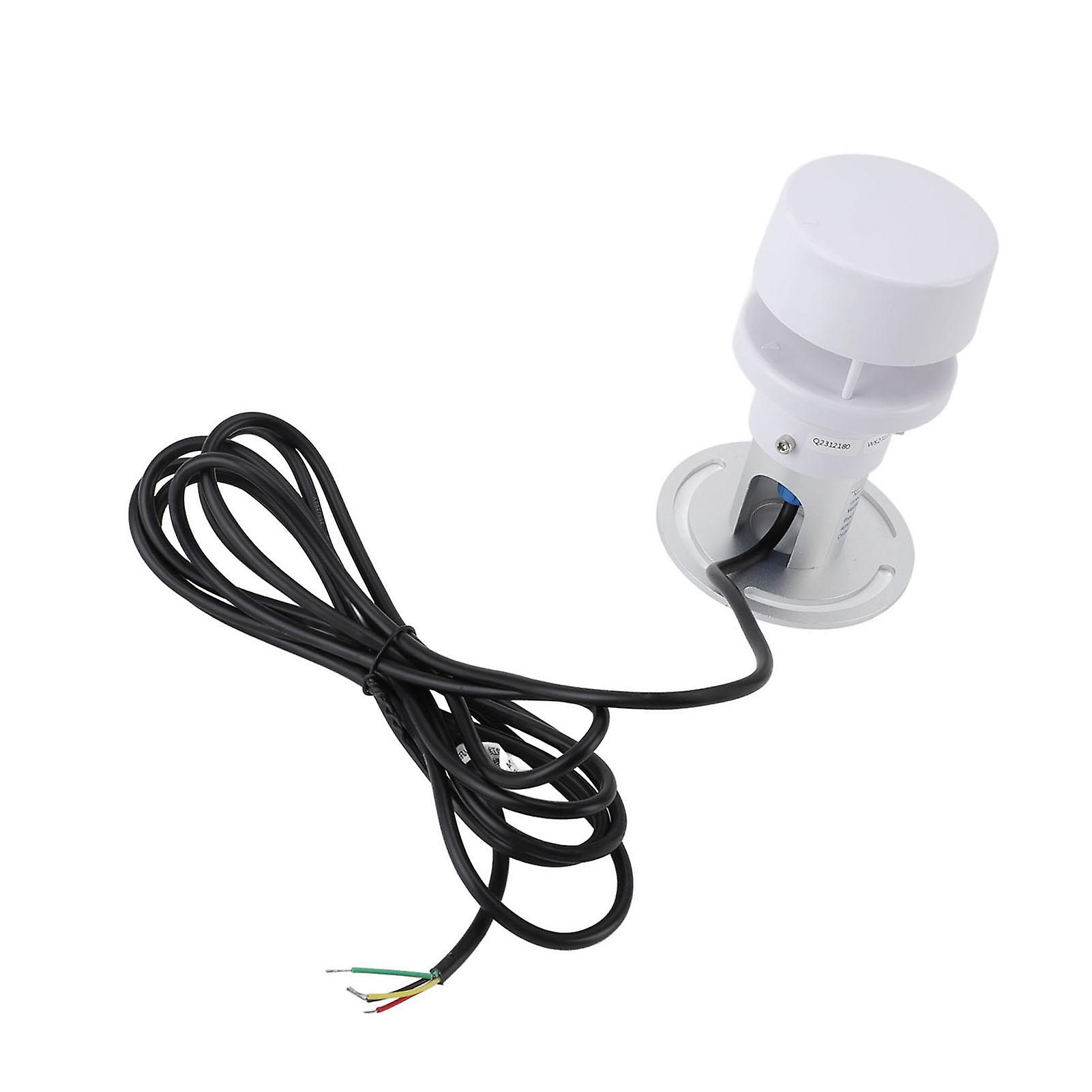 Weather Environment Sensor 5 in 1 for RS485 Signal Wind Speed Wind Direction Temperature Humidity Pressure Micro Weather Sensor DC9V‑30V