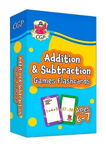 Addition  Subtraction Games Flashcards For Ages 67 Year 2 by CGP Books Paperback Book