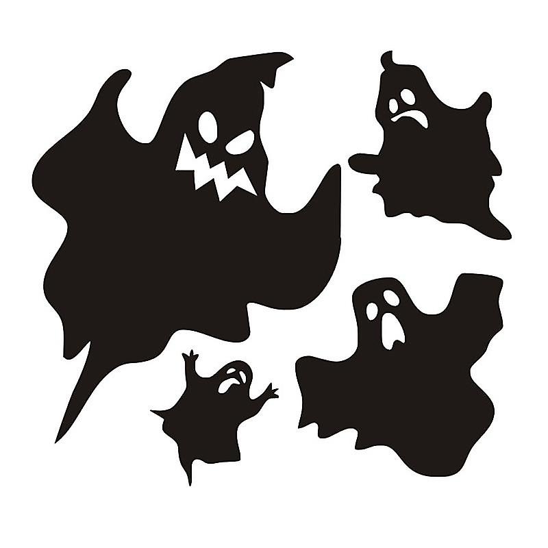1pcs Ghost Sticker For Halloween Decorations