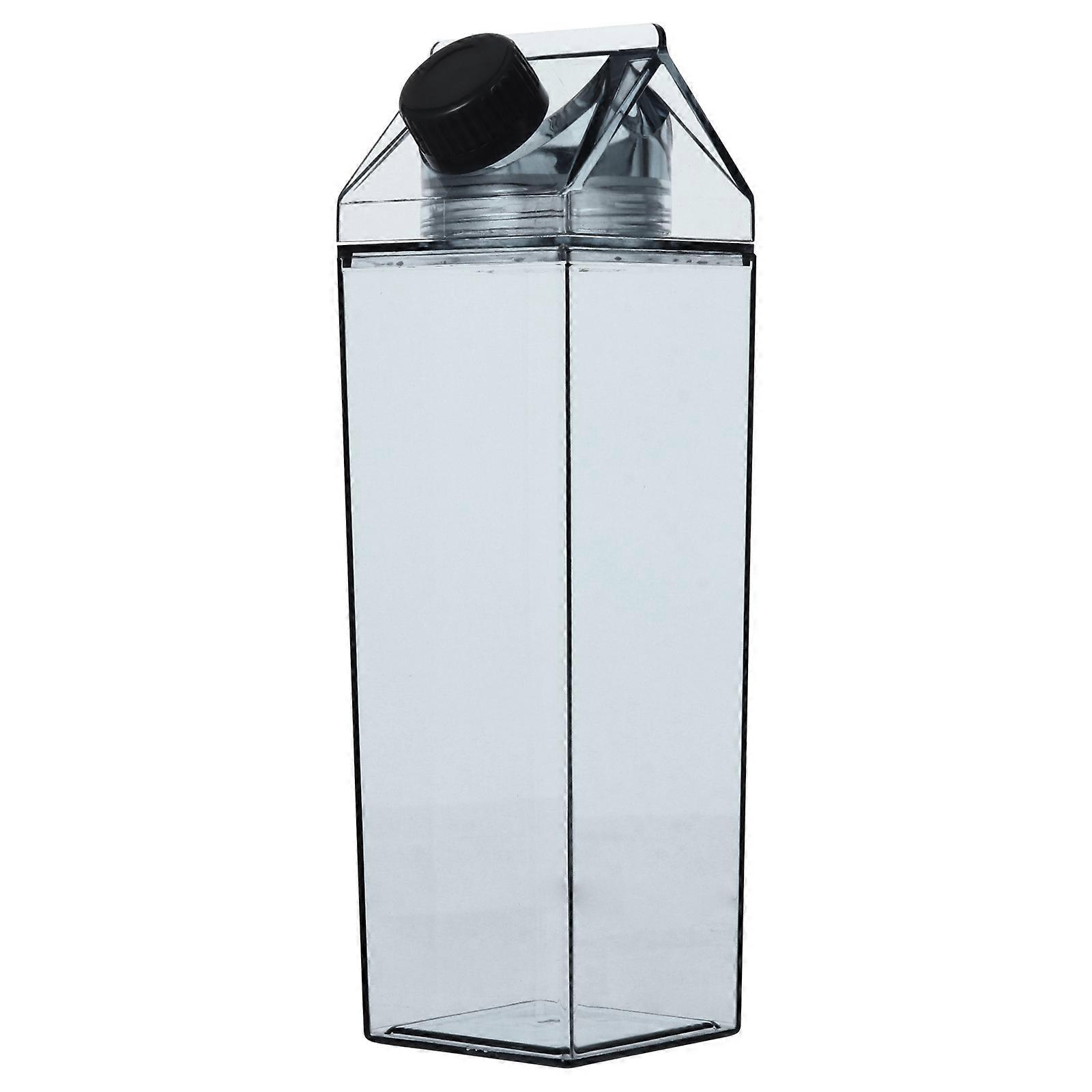 1pc Drink Bottle Empty 500ml Storage Bottle Transparent Plastic Milk Bottle