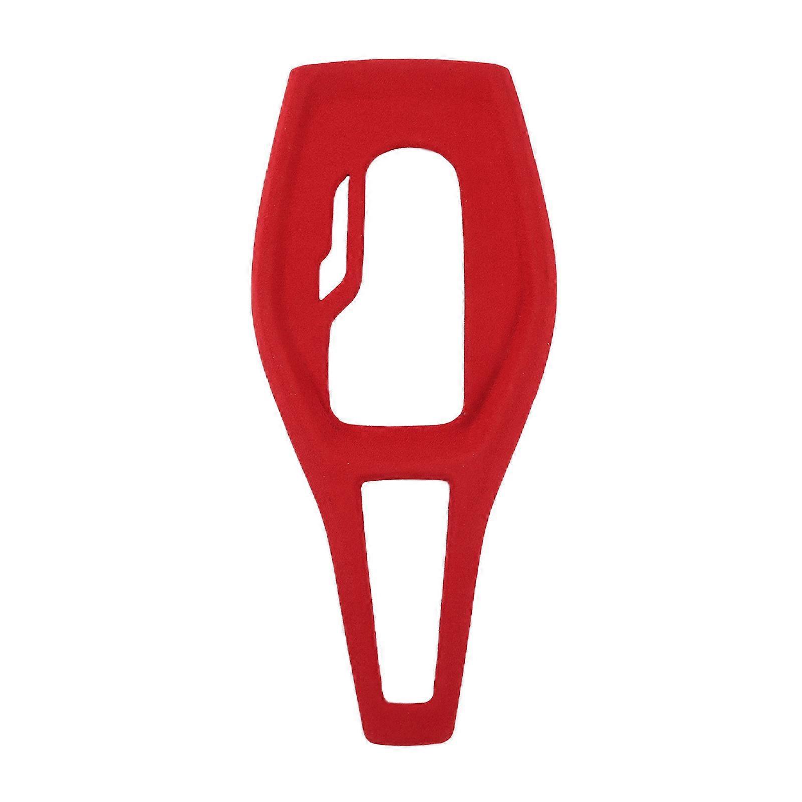 Central Control Gear Shift Panel Frame Roughout Replacement for Chevrolet Camaro 20162021 LHDRed E2U712