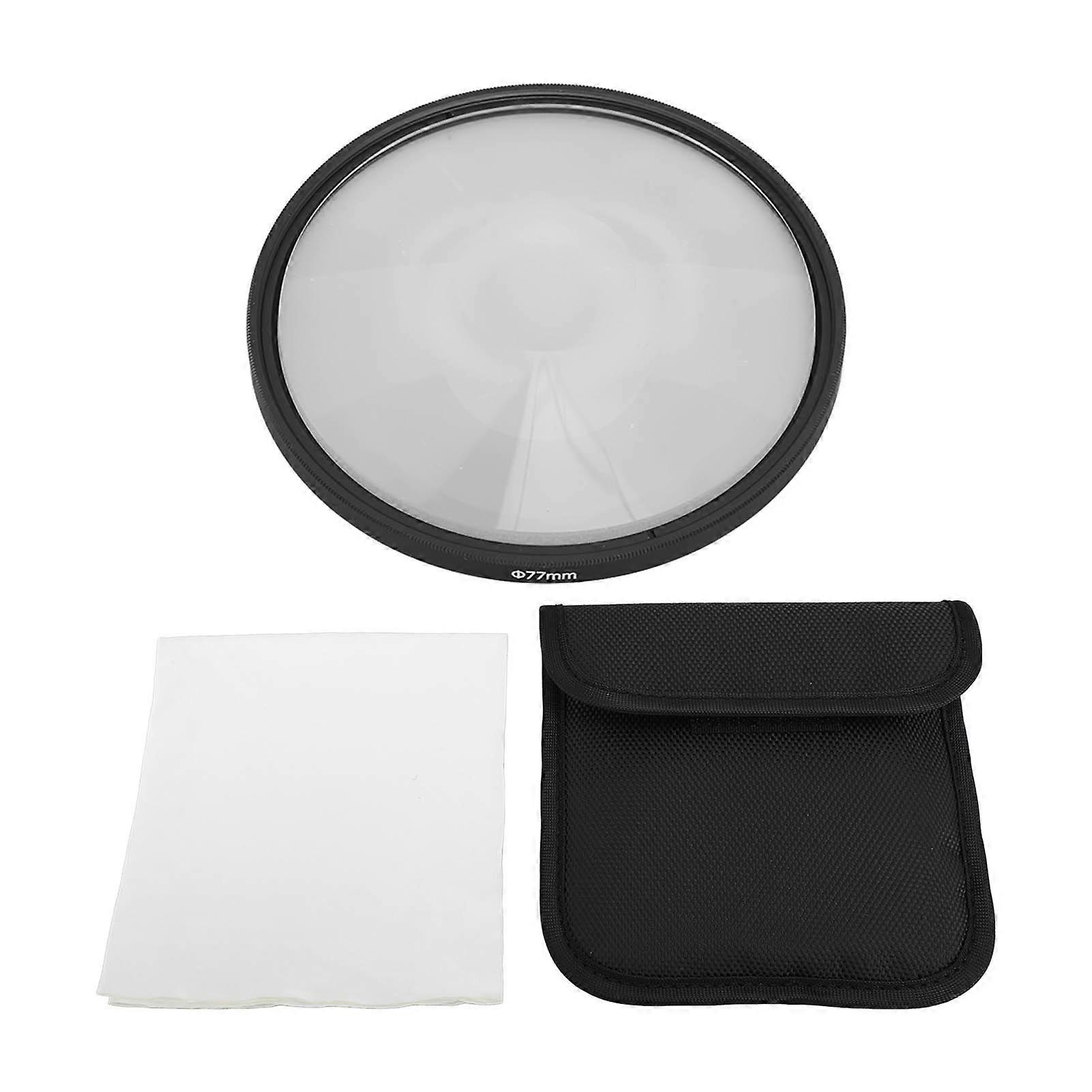Halo Special Effects Filter MRC Coating Waterproof Grease Resistant Halo Swirl Camera Filter for Portrait Landscape Photography 77mm / 3in NO.6218
