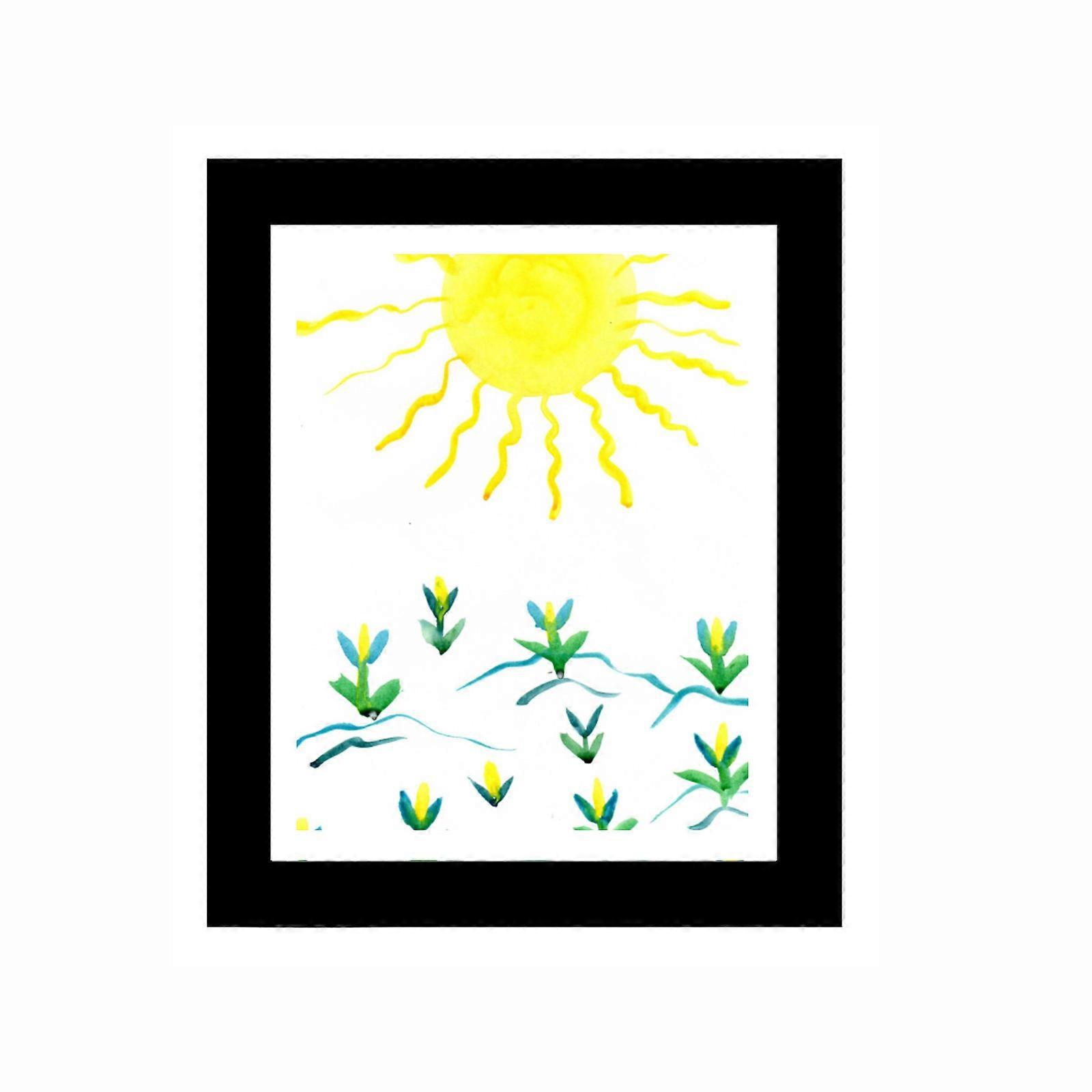 Children's Art Wooden Frame Photo Frame Decorative Photo Frame Kids Art Frames