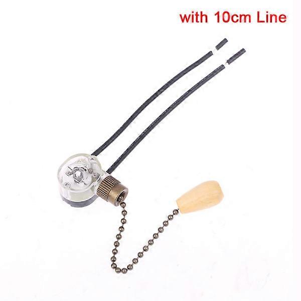 1Set Power switch for pull line for chain. Pull rope for Bronze wall lamp