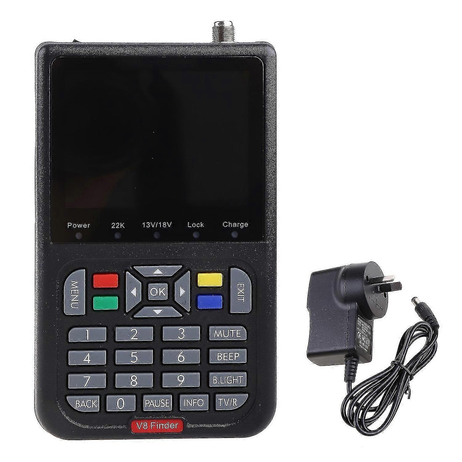 V8 Finder Digital Satellite Finder 3.5 Inch Lcd Satellite Finder Signal Finder