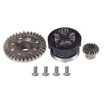 thumbnail image 2 of Steel Bevel Gear Underdrive 12T 22T Overdrive Diff Gears Ring Pinion Set For 1 18 Tra Xxas Trx4 M Parts 2 of 12