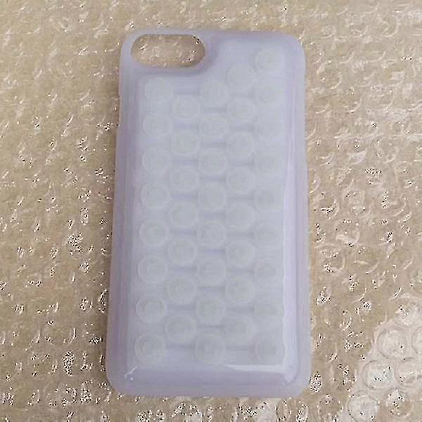 decompression bubble mobile phone case(white)