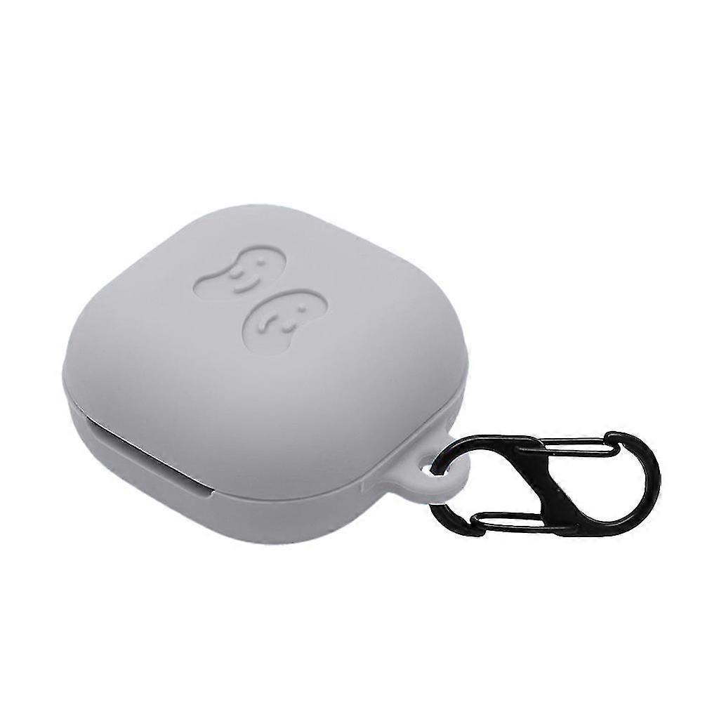 protective cover silicone case for samsung galaxy buds live earphone with hook